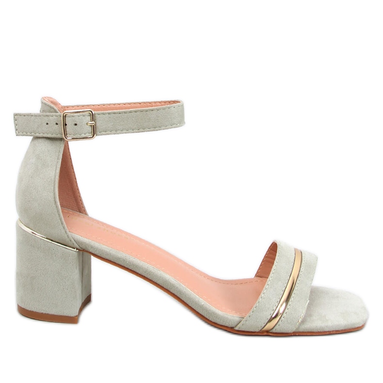 Marroc Green matalakorkoiset sandaalit vihreä