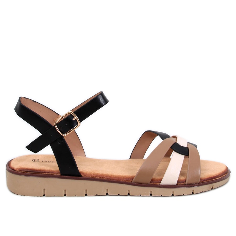 Freon Black naisten sandaalit musta