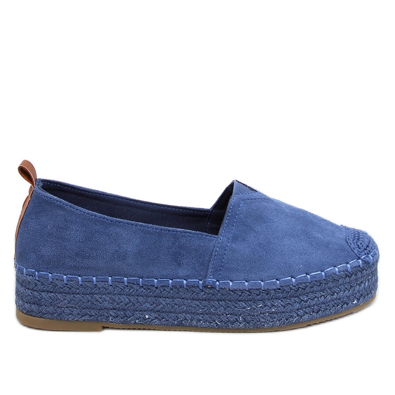 Poulain Blue espadrillit paksulla pohjalla sininen