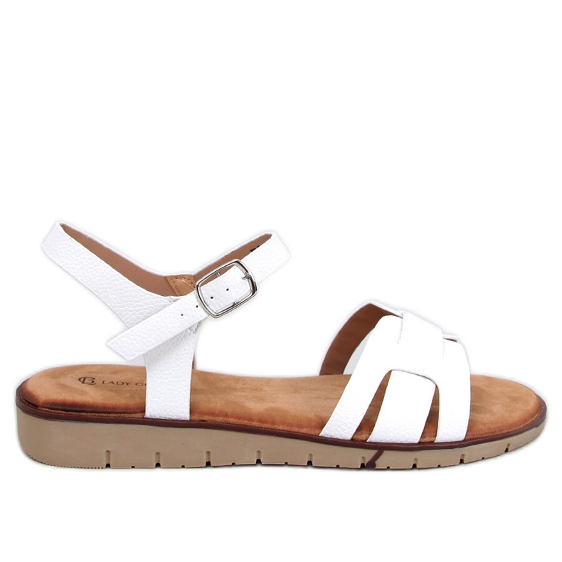 Capilla White naisten sandaalit valkoinen