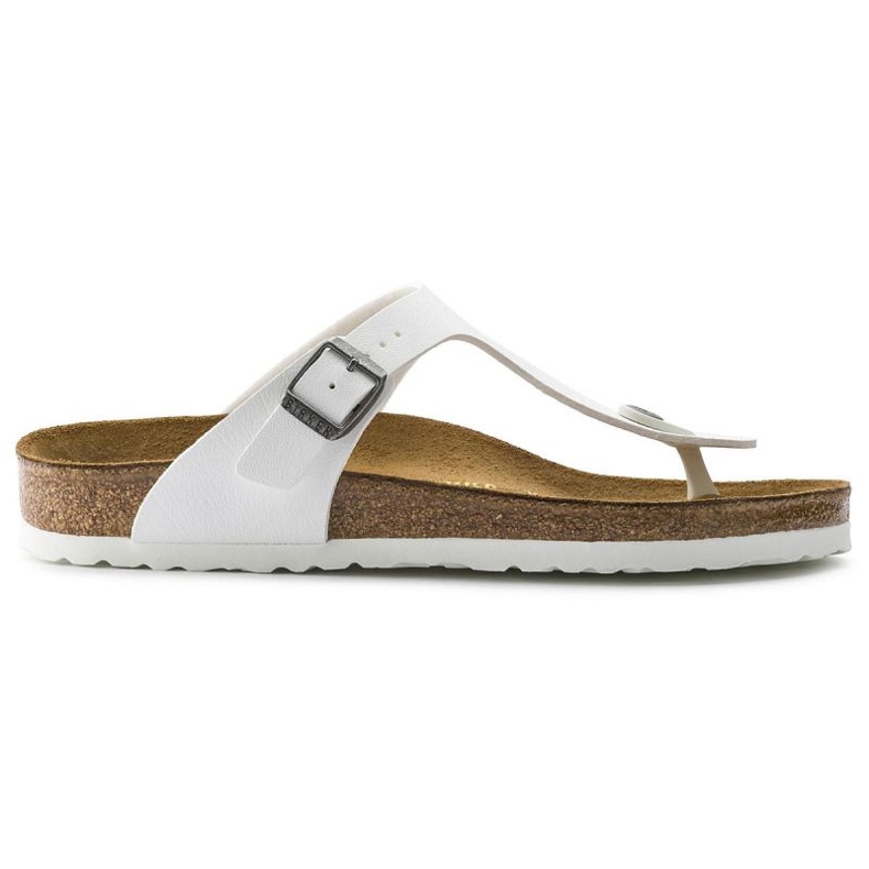 Birkenstock Gizeh Bs 0745531 varvastossut valkoinen