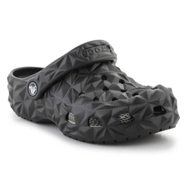 Crocs Classic Geometric Clog K 209572-001 varvastossut musta