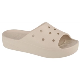 Crocs Classic Platform Slide 208180-2Y2 varvastossut beige