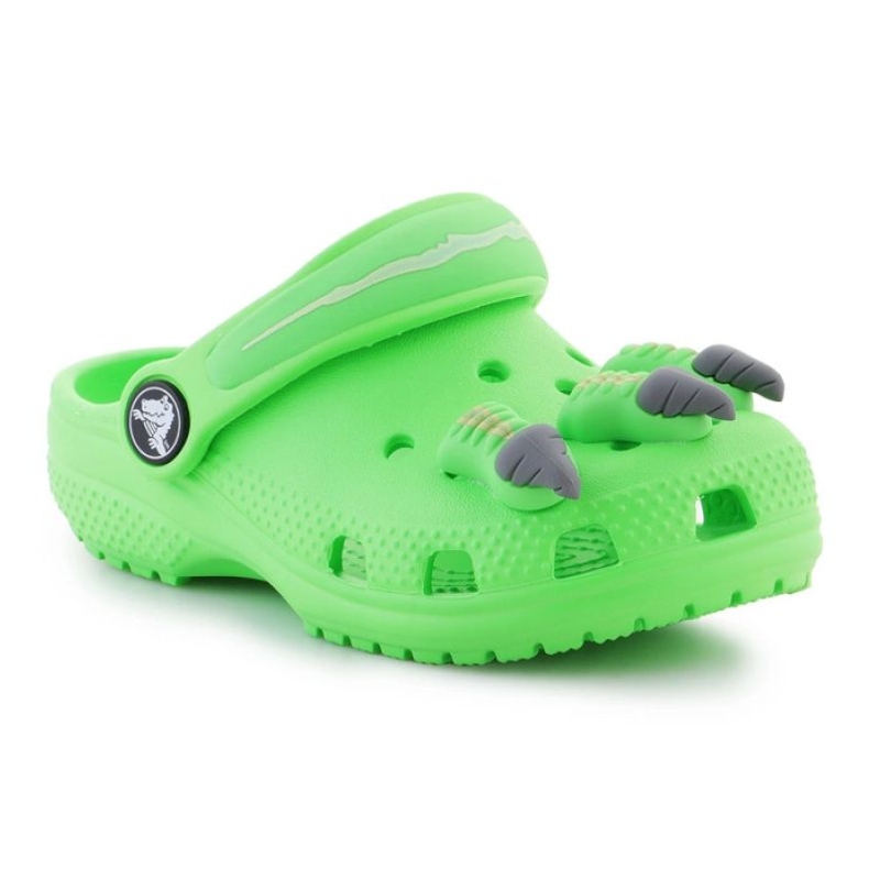 Crocs Classic I Am Dinosaur Clog 209700-3WA varvastossut vihreä