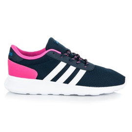 Adidas Lite Racer w valkoinen vaaleanpunainen tummansininen