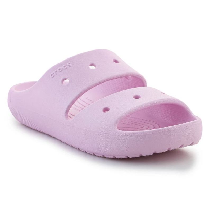 Crocs Classic Sandal V2 209403-6GD varvastossut vaaleanpunainen