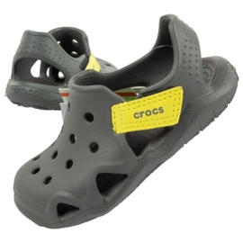 Crocs Swiftwater 204021-08I vaahtosandaalit vihreät