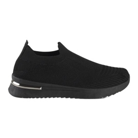 Mustat slip-on lenkkarit