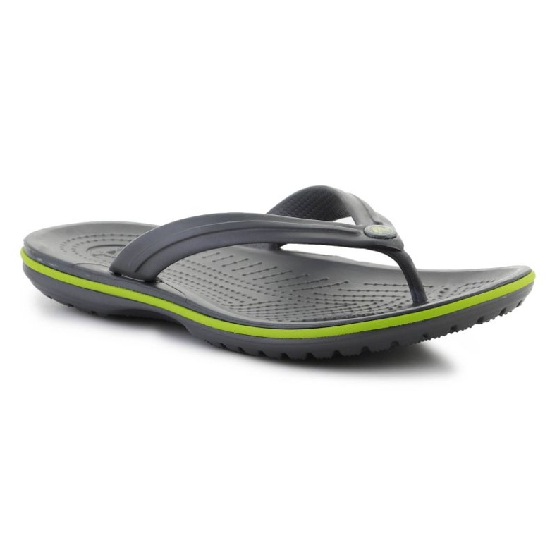 Naisten flip-flops Crocs Crocband Flip 11033-0A1 harmaa