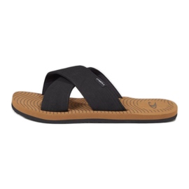 ONeill O'Neill Koosh Cross Over Bloom Slides 92800613658 musta ONeill O'Neill Koosh Cross Over Bloom Slides 92800613658 musta