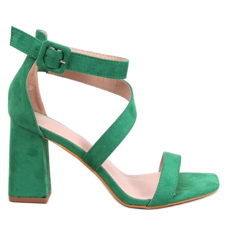 Savoy Green korkokengät sandaalit vihreä