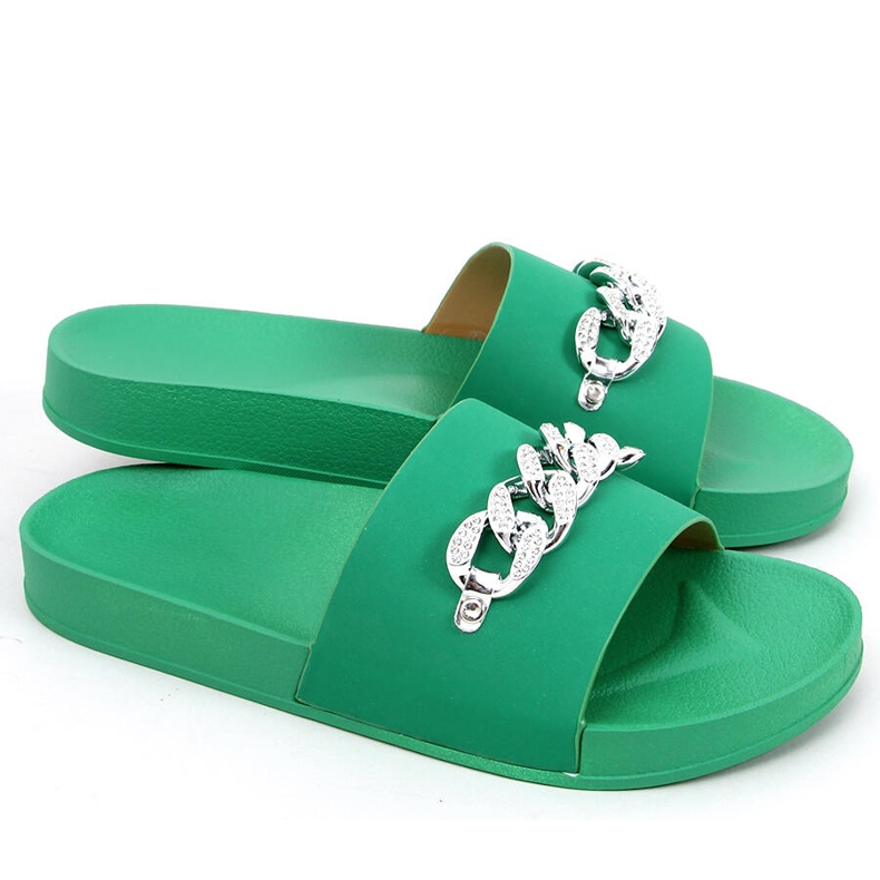 Tilia Green tossut ketjulla vihreä