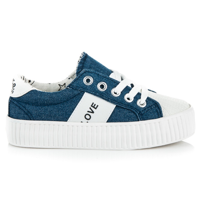 Kylie Lasten Love &amp; Peace -jalkineet sininen