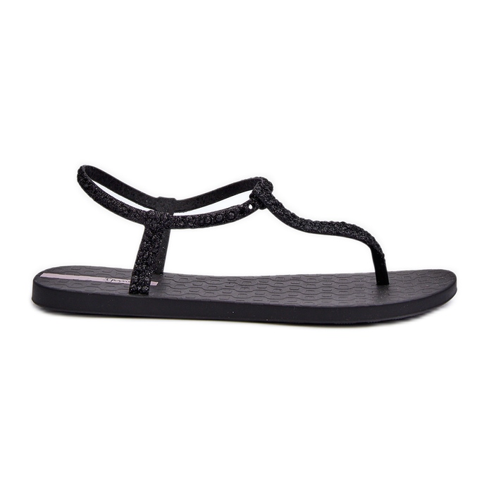 Naisten Flip-flop sandaalit Glitterillä 26914 Ipanema Class Brilha Fem Musta