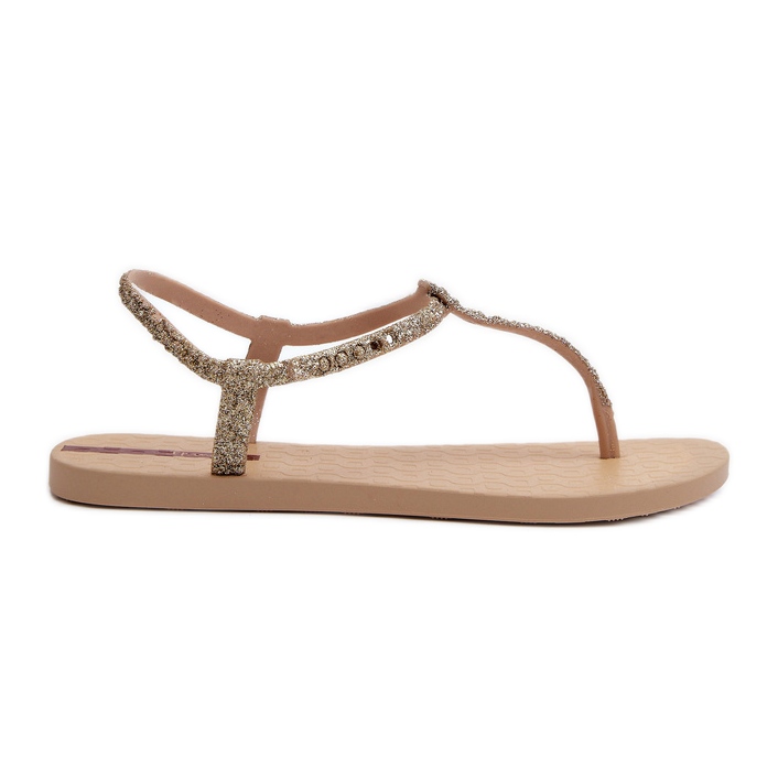 Naisten Flip-Flop Sandaalit Glitterillä 26914 Ipanema Class Brilha Fem Gold kultainen