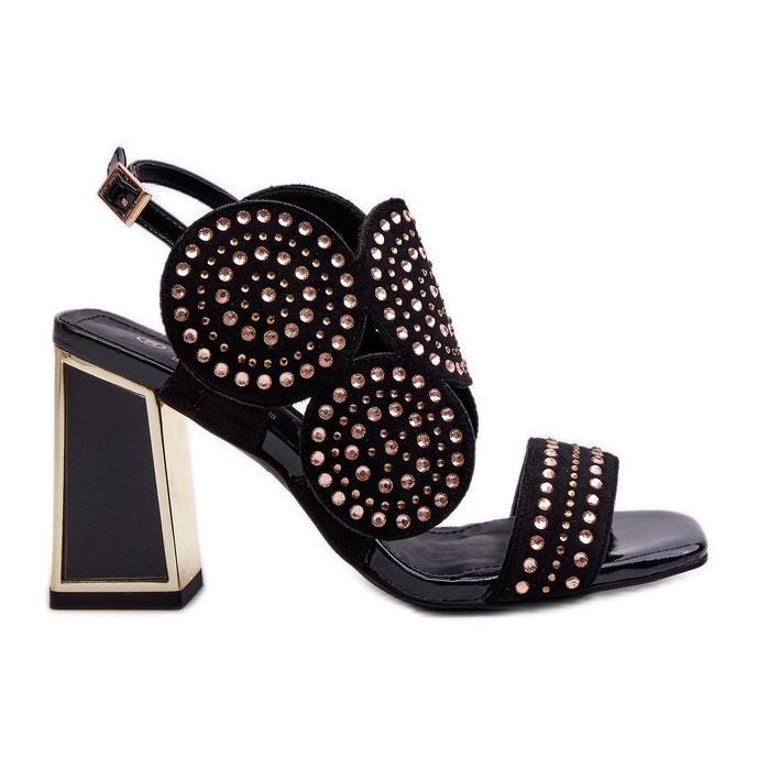 S.Barski Koristetut korkokengät D&amp;A CR026 musta