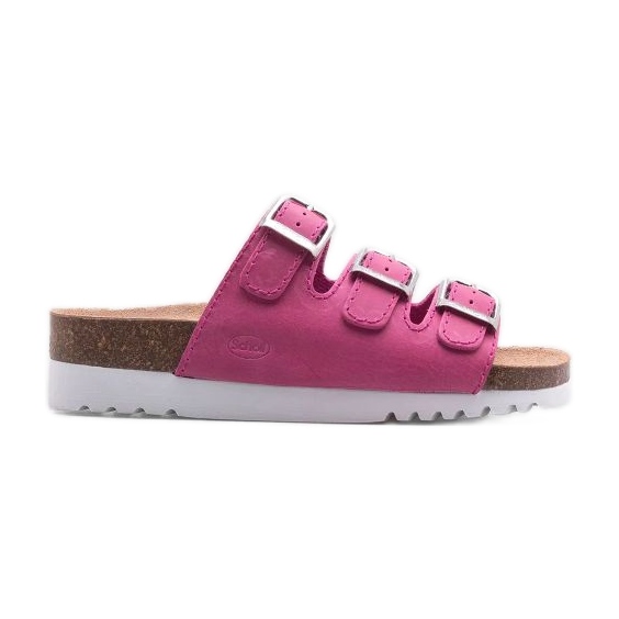 Scholl Rio Wedge Ad F26835-1026 varvastossut vaaleanpunainen