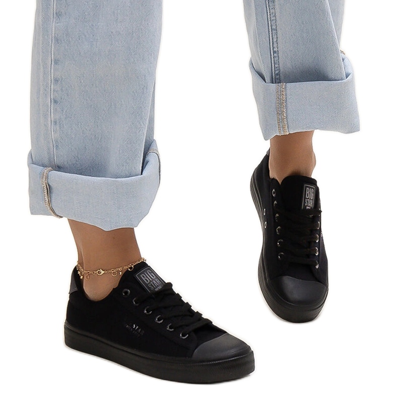 Mustat kankaiset lenkkarit Big Star LL274092