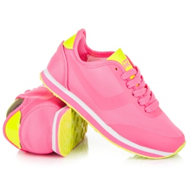 Haker Kevään lenkkarit vaaleanpunainen