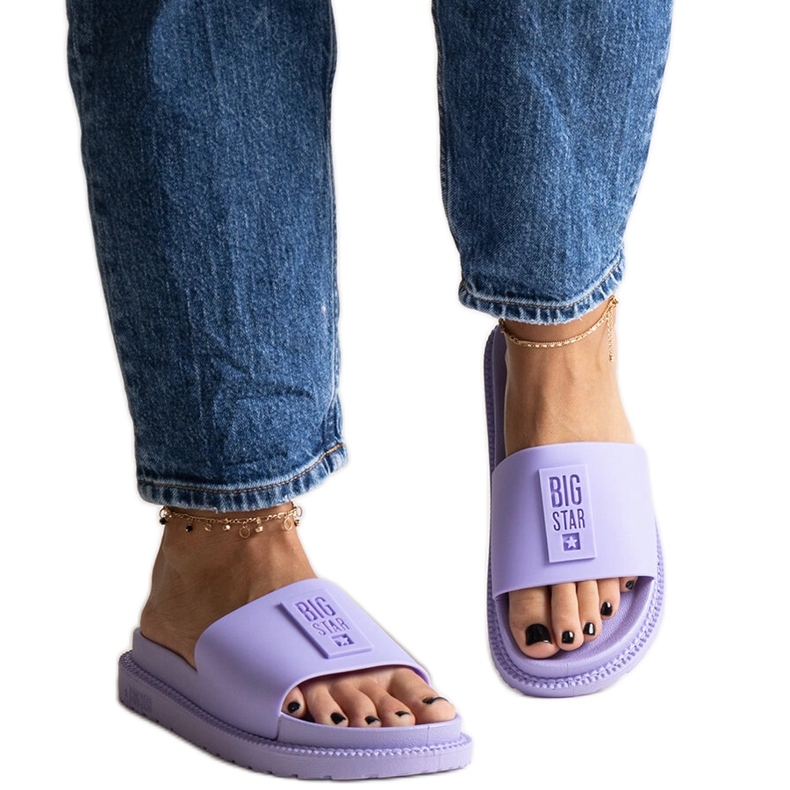 Purple Big Star LL274426 varvastossut violetti