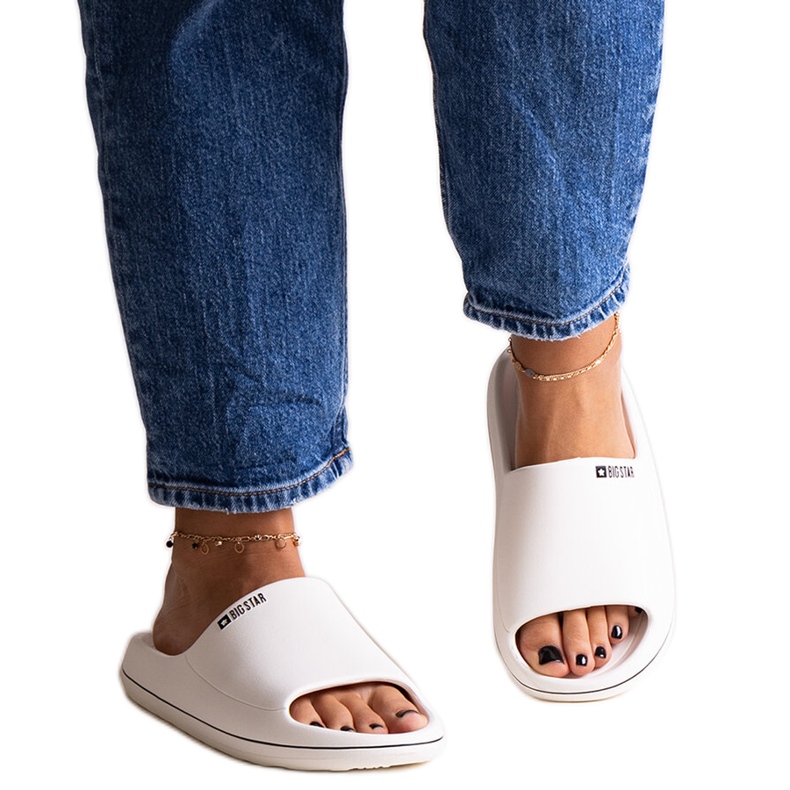 White Big Star NN274A043 varvastossut valkoinen