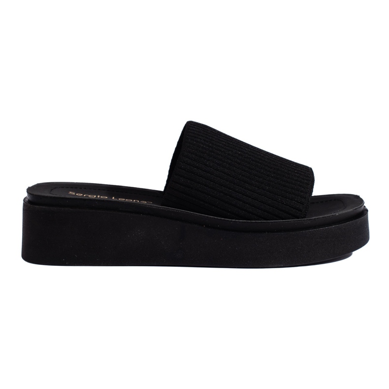 Sergio Leone Naisten mustat sandaalit