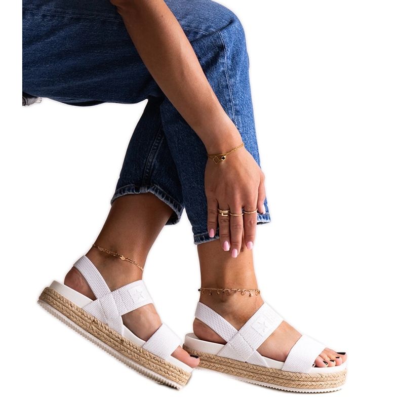 Valkoiset sandaalit Big Star LL274857 valkoinen