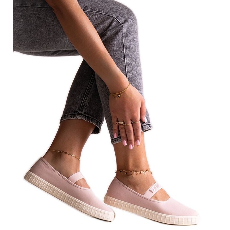 Pink Big Star -lenkkarit NN274606 vaaleanpunainen