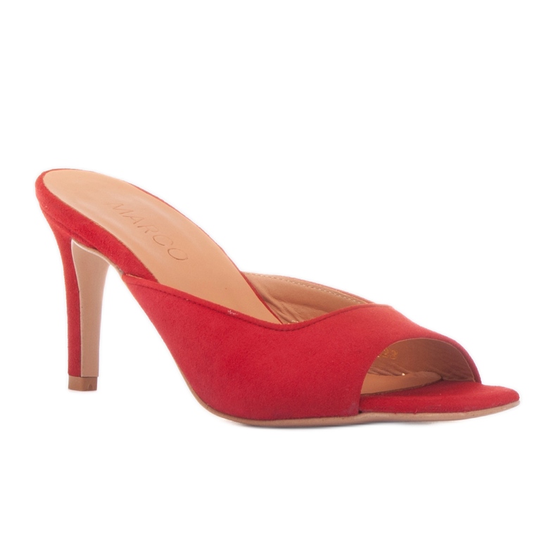 Marco Shoes Palermon varvastossut punainen