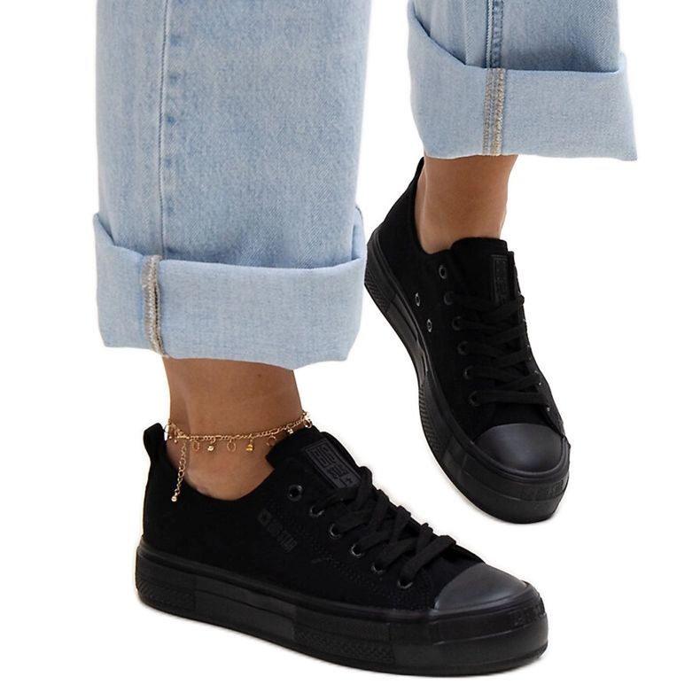 Mustat kankaiset tennarit Big Star NN274852