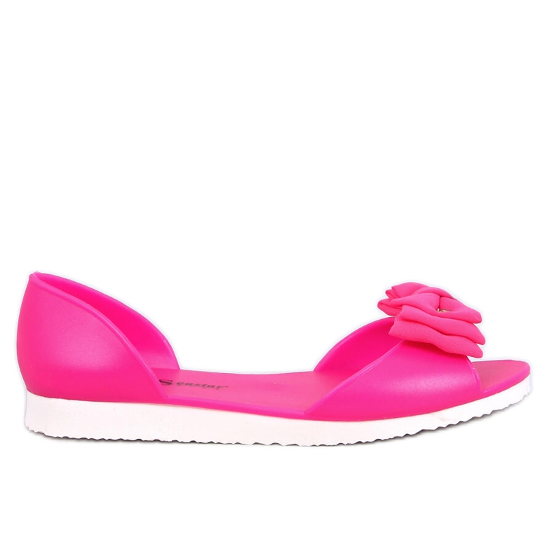 Meliski avovarvasbalerinat Agathe Fuchsia vaaleanpunainen