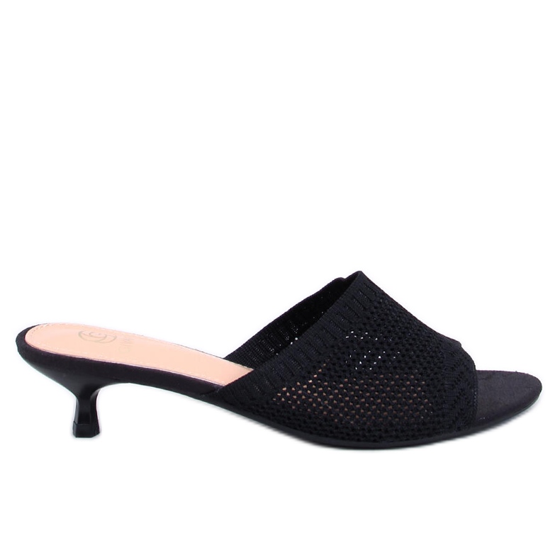 Bertini Mustat harjakattoiset ankkavarvastossut