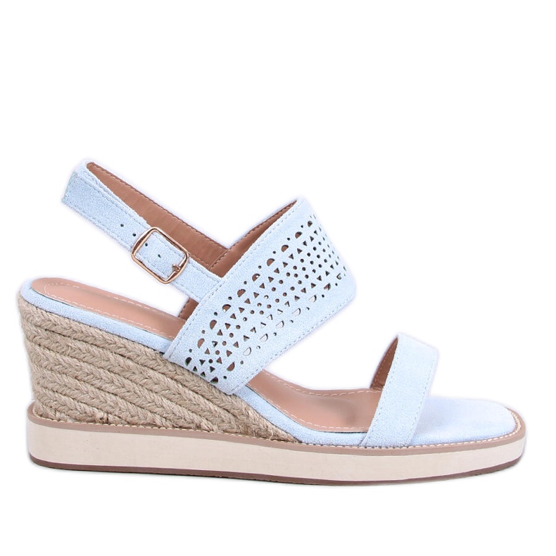 Debeve Blue espadrille-kiila sandaalit sininen