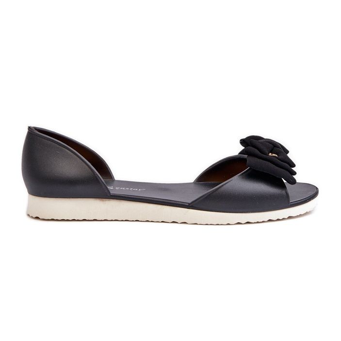 Naisten kumibalettikorut jousella, musta Georia