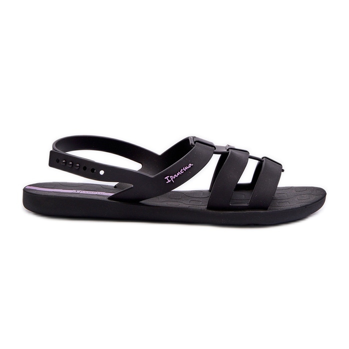 Naisten litteät sandaalit 83516 Ipanema Style Sandal Fem Black musta