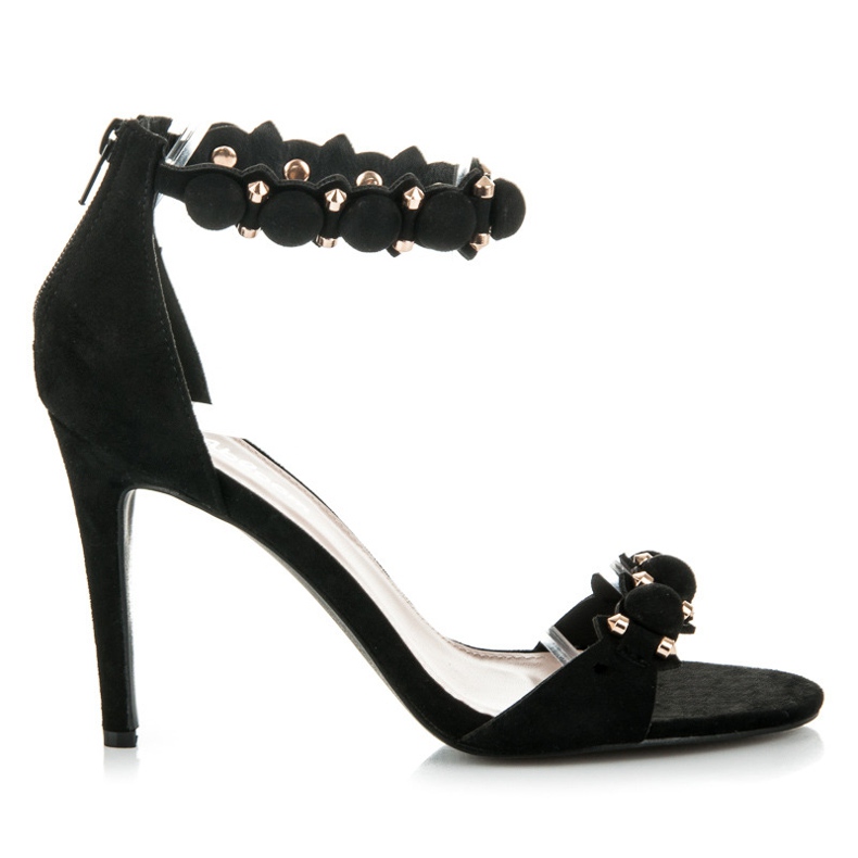 Abloom Sandaalit Korkokenkillään musta