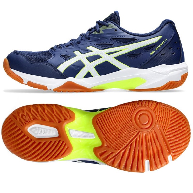 Asics Gel-Rocket M 11 -kengät 1071A091-403 sininen