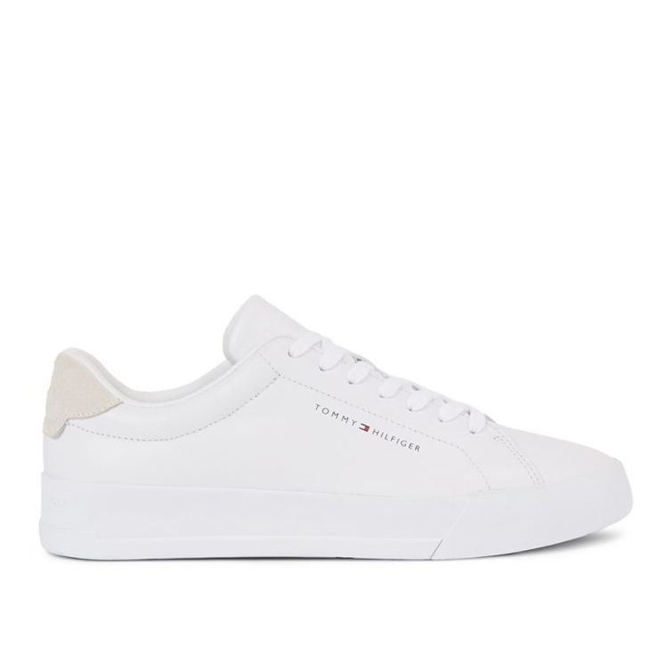 Tommy Hilfiger Court Leather M -kengät FM0FM04971 Ybs valkoinen