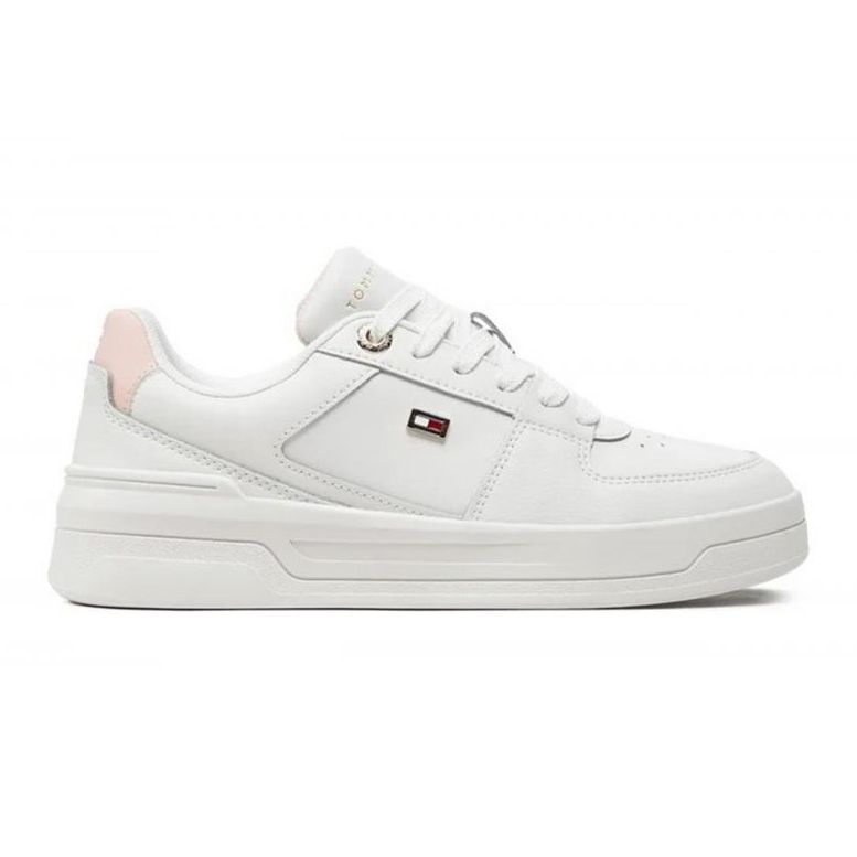 Tommy Hilfiger Flag Basket Sneaker W FW0FW080810LA kengät valkoinen