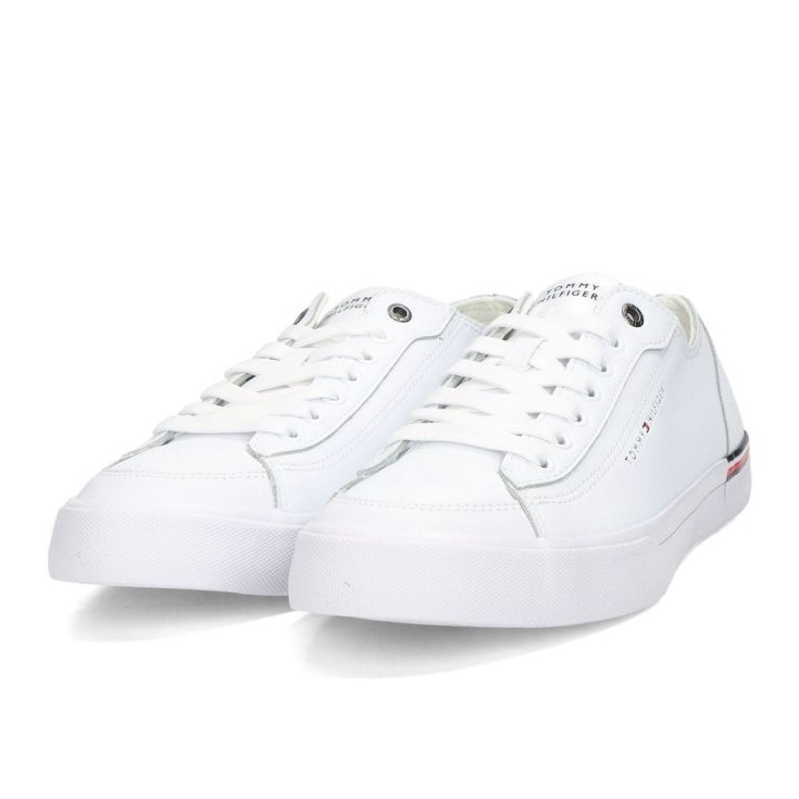 Tommy Hilfiger Corporate Vulc Leather M -kengät FM0FM04953YBS valkoinen