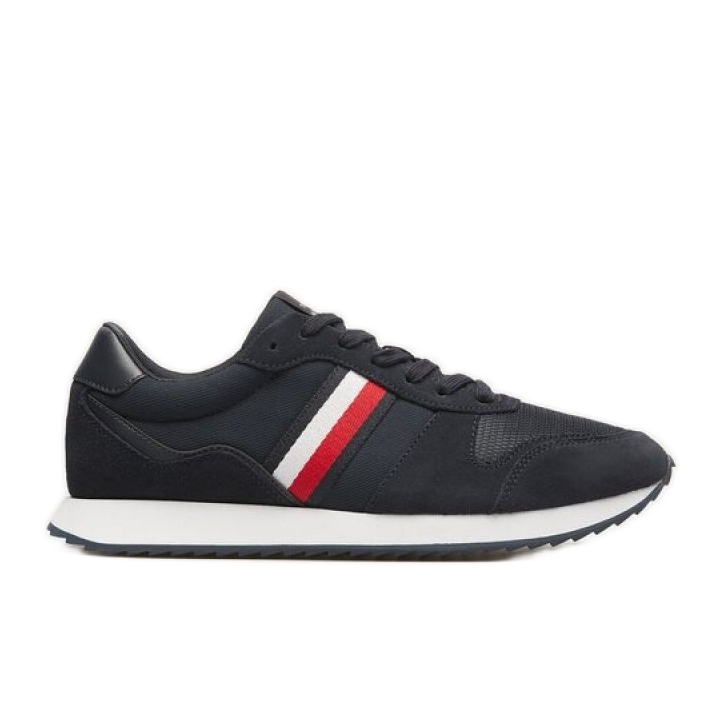 Tommy Hilfiger Lo Runner Mix M -kengät FM0FM04958BDS musta