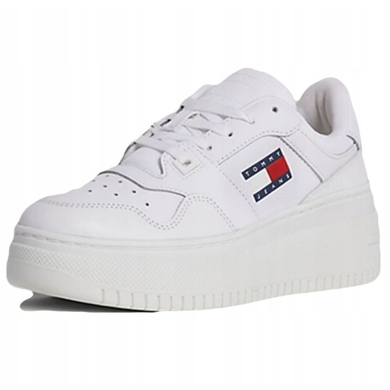 Tommy Hilfiger Retro Basket Flatform Ess -kengät EN0EN02506YBS valkoinen