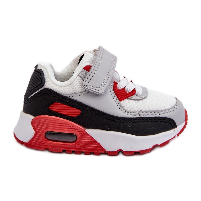 Punaiset Krissandra lasten tarranauhalenkkarit punainen