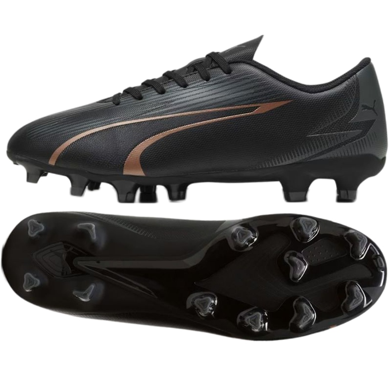 Puma Ultra Play FG/AG 107763 02 mustat kiinnikkeet