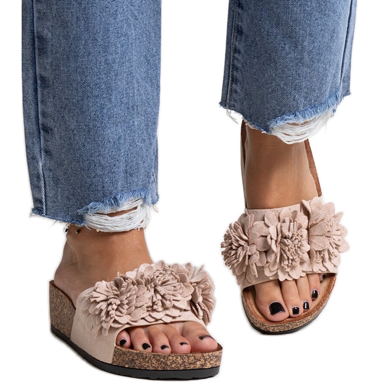 Beiget varvastossut kukilla Apolonia-tasolla