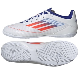 Adidas F50 Club IF1345 jalkapallokengissä valkoinen