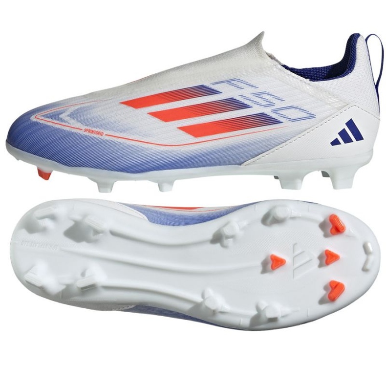 Adidas F50 League Ll FG/MG IF1362 jalkapallokengät valkoinen