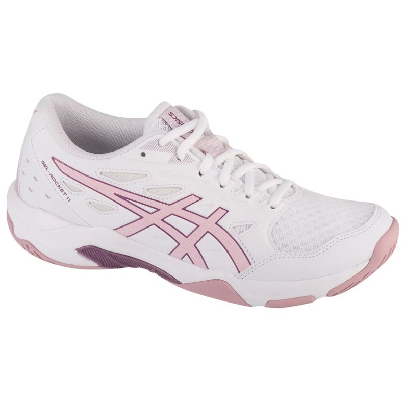 Asics Gel-Rocket 11 lentopallokengät 1072A093-103 valkoinen