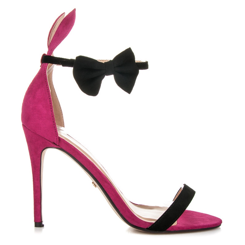 Marquiz Sandaalit korvilla ja rusetilla vaaleanpunainen