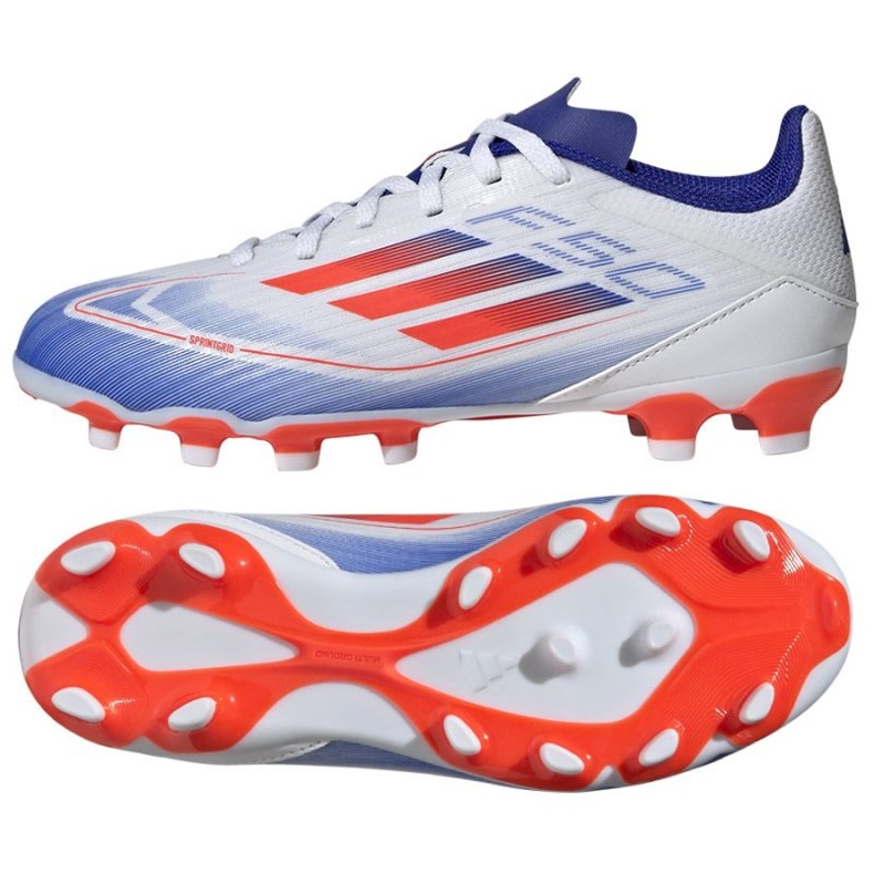 Adidas F50 League Mg IF1370 jalkapallokengät valkoinen